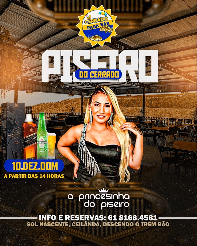 Cerrado Park: Vem conhecer a Princesinha do Piseiro 10/12